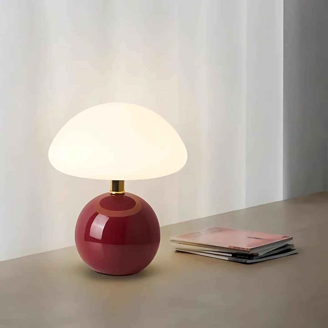 Photis Lumina | LED‑Tischleuchte „Pilz“ mit elegantem Design