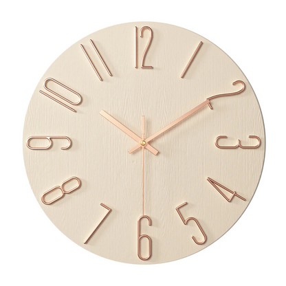 Temaro | Moderne Wanduhr für das Wohnzimmer