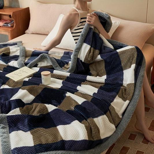Brivor | Luxuriöse Fleece-Rautecke – Kuschelige Eleganz für gemütliche Momente