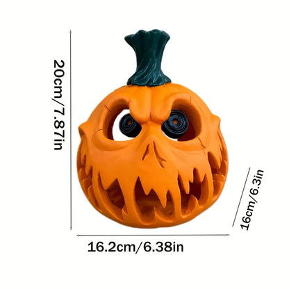 Halloween Riesenkürbis Deko – XXL Kürbisfigur für Garten & Party