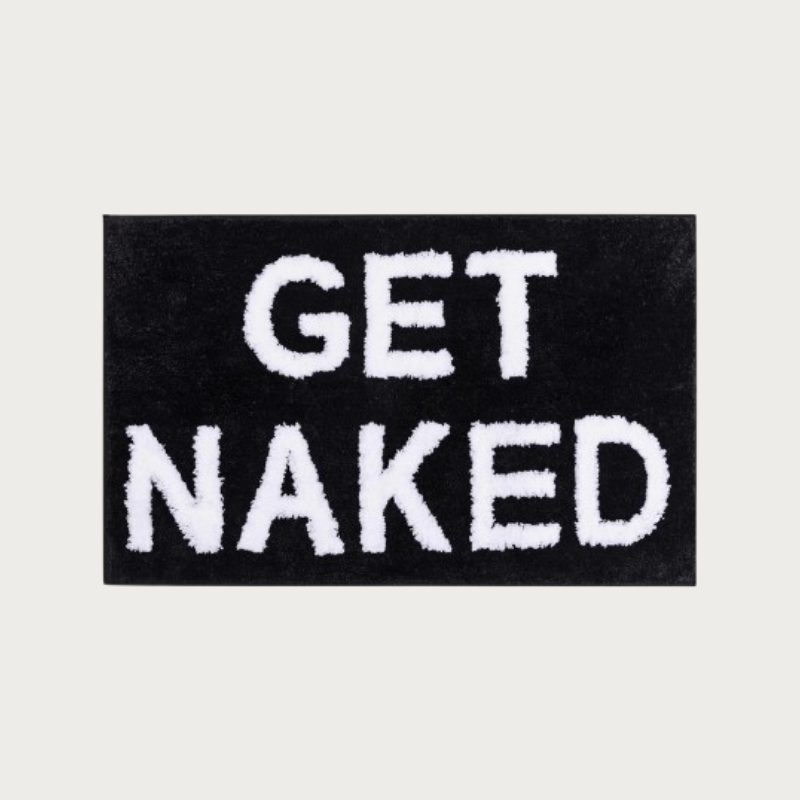 NakedMat | Humorvoller Badteppich