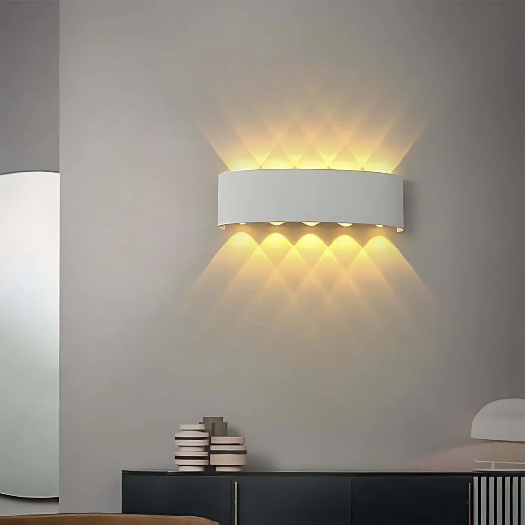 LED Wandleuchte Innen & Außen | Wasserdichte Moderne Wandlampe