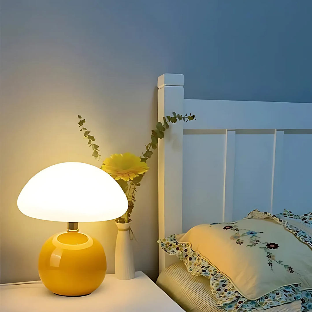 Photis Lumina | LED‑Tischleuchte „Pilz“ mit elegantem Design