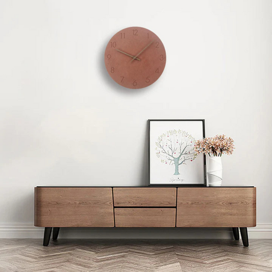 Marnua | Minimalistische Wanduhr aus Holz