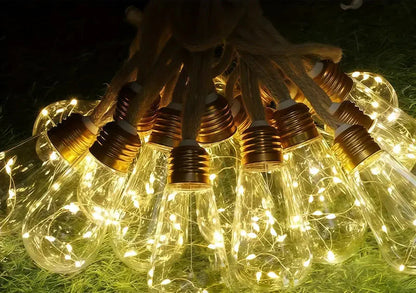 Halloween & Weihnachten Solar Lichterkette – LED Außenbeleuchtung mit 8 Modi