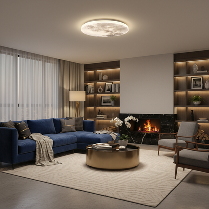 Mondlicht | Dimmbares LED-Deckenlicht für Wohnräume