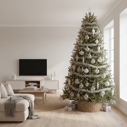 Goldene Weihnachtskugeln Set | Elegante Kunststoff Christbaumkugeln | Langlebig & Wiederverwendbar