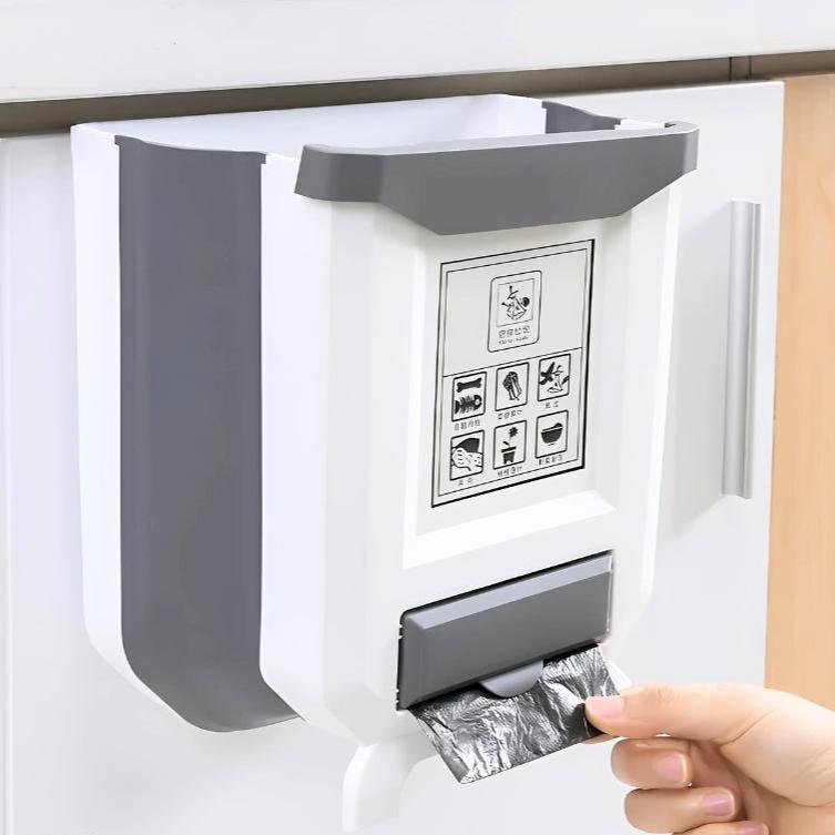 FoldBin™ | Faltbarer Hänge-Mülleimer