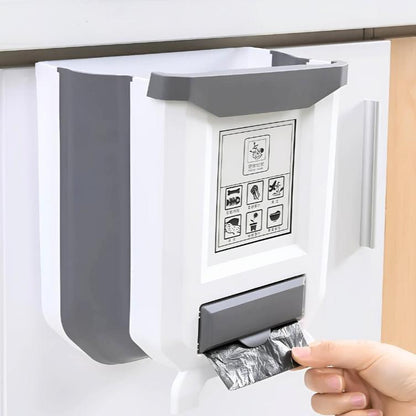 FoldBin™ | Faltbarer Hänge-Mülleimer