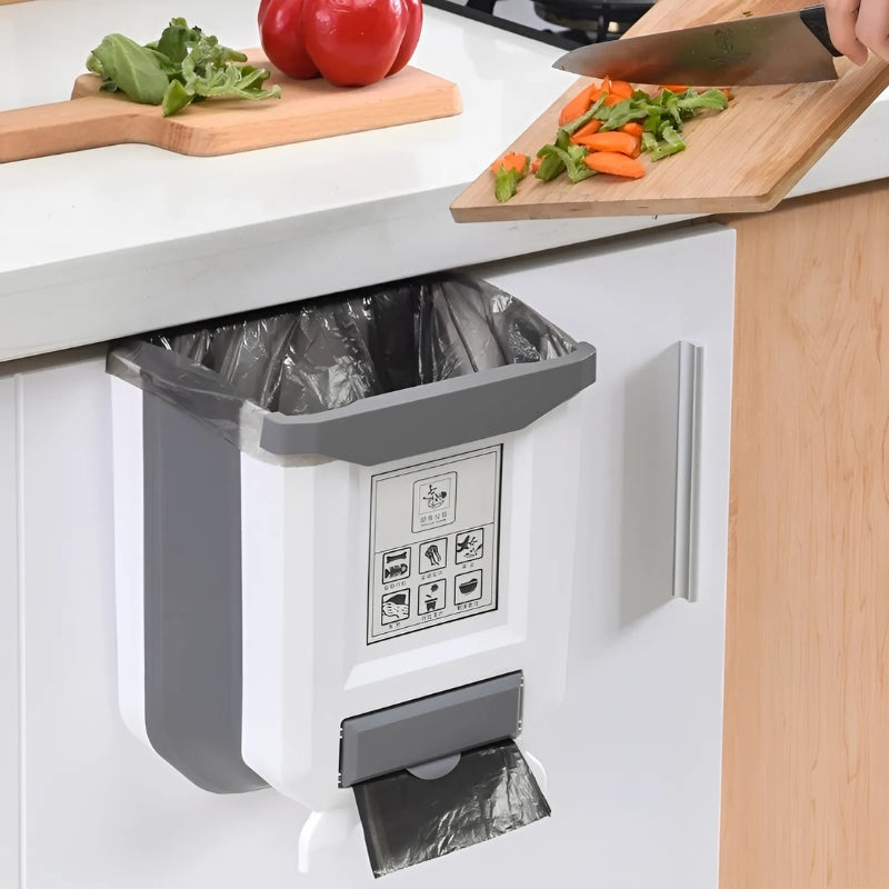 FoldBin™ | Faltbarer Hänge-Mülleimer