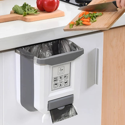 FoldBin™ | Faltbarer Hänge-Mülleimer