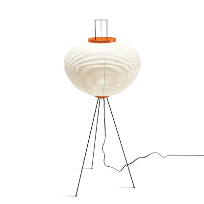 Lunora Haze | Skulpturale Stehlampe aus Reispapier im Japandi-Stil