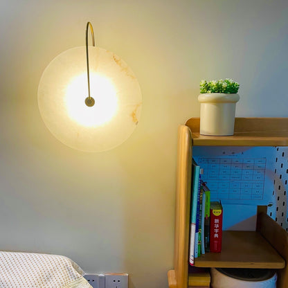 AlabasterBeam | Wandlamp van Albast | Luxe LED Wandverlichting met Warm Licht voor Moderne & Klassieke Interieurs