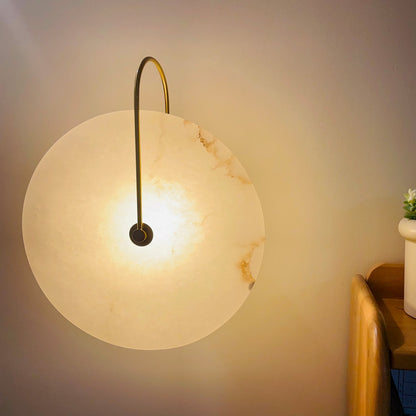 AlabasterBeam | Wandlamp van Albast | Luxe LED Wandverlichting met Warm Licht voor Moderne & Klassieke Interieurs