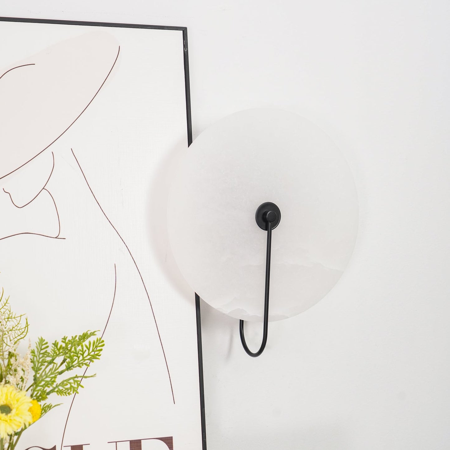 AlabasterBeam | Wandlamp van Albast | Luxe LED Wandverlichting met Warm Licht voor Moderne & Klassieke Interieurs