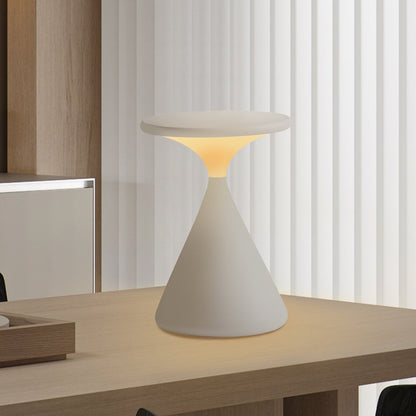 Aeron Glow | Kabellose LED-Tischleuchte im Hourglass-Design