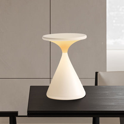 Aeron Glow | Kabellose LED-Tischleuchte im Hourglass-Design