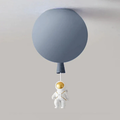 Stellari Orbit | verspielte LED-Deckenleuchte für Kinderzimmer im Astronauten-Design