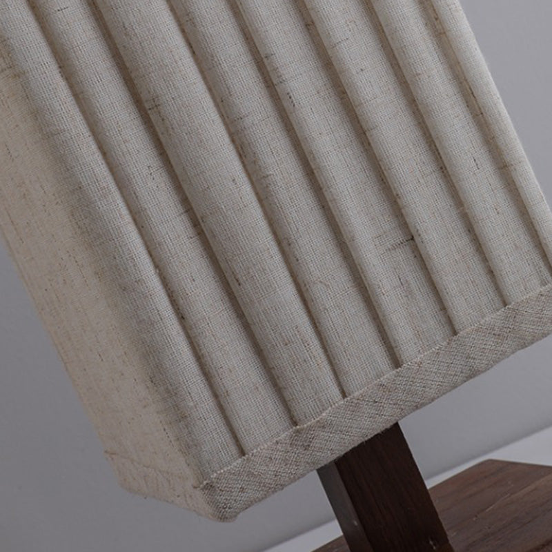 ZenLight | Japanische Walnuss Stehleuchte | Natürliches Holzdesign & Warmes LED-Ambiente für Wohnräume