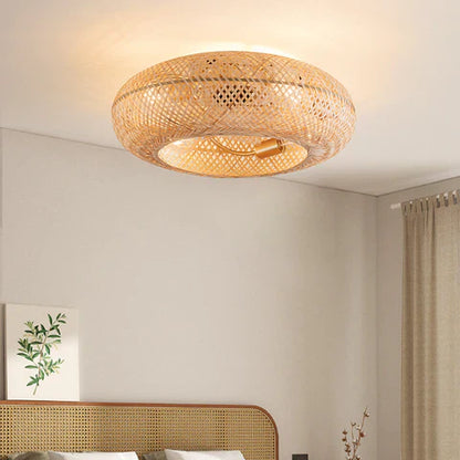 BambooAir Circo | Deckenventilator mit LED-Licht und Fernbedienung im modernen Design