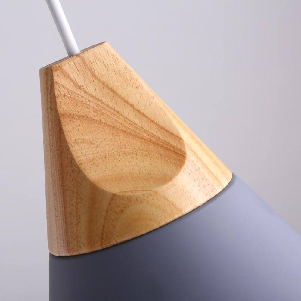 Bardora | Pendelleuchte aus Holz im nordischen Design
