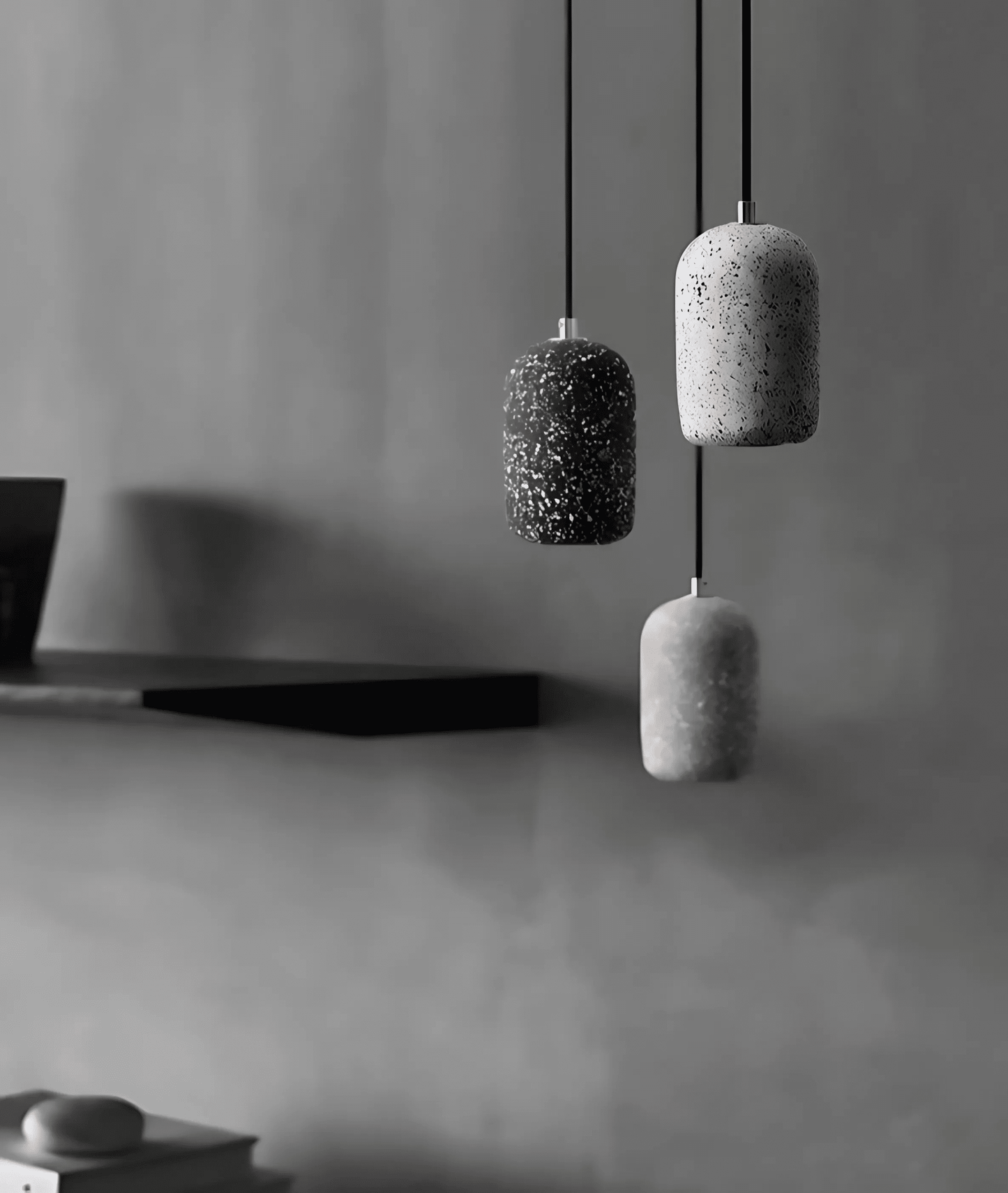 Kiva Cast | Hängeleuchte aus Beton im Industrial-Design mit LED-Technik