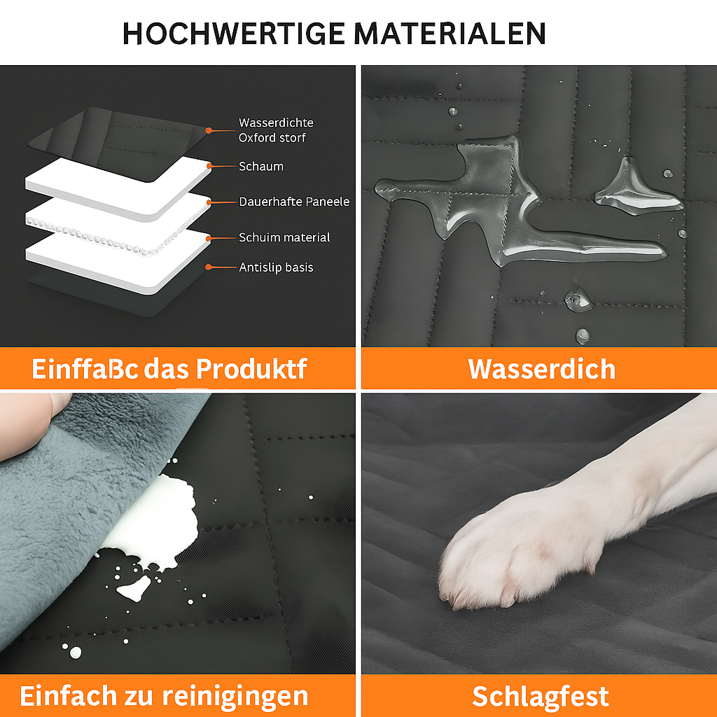 Travilo Extend | Autositzerweiterung mit Hartboden für Hunde