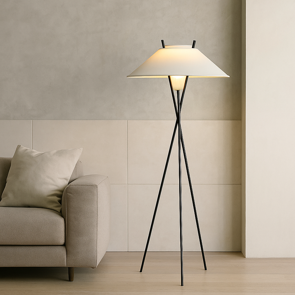 Floravine | Stoffen Stehleuchte im Eleganten Design
