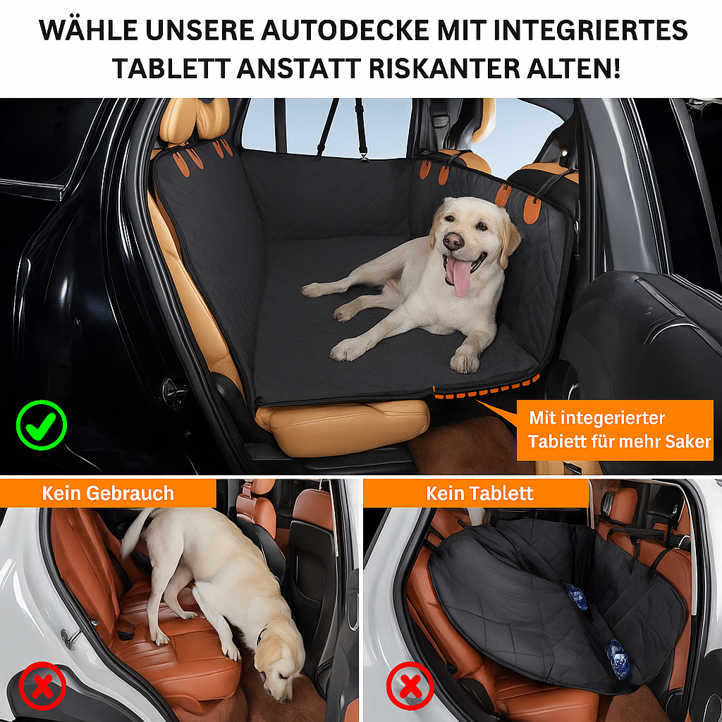 Travilo Extend | Autositzerweiterung mit Hartboden für Hunde