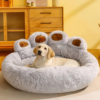 PawDream™ Orthopädisches Fluffy Hundebett | Extra Weich Plüsch | Gelenkschonend | Anti-Rutsch | 4 Größen