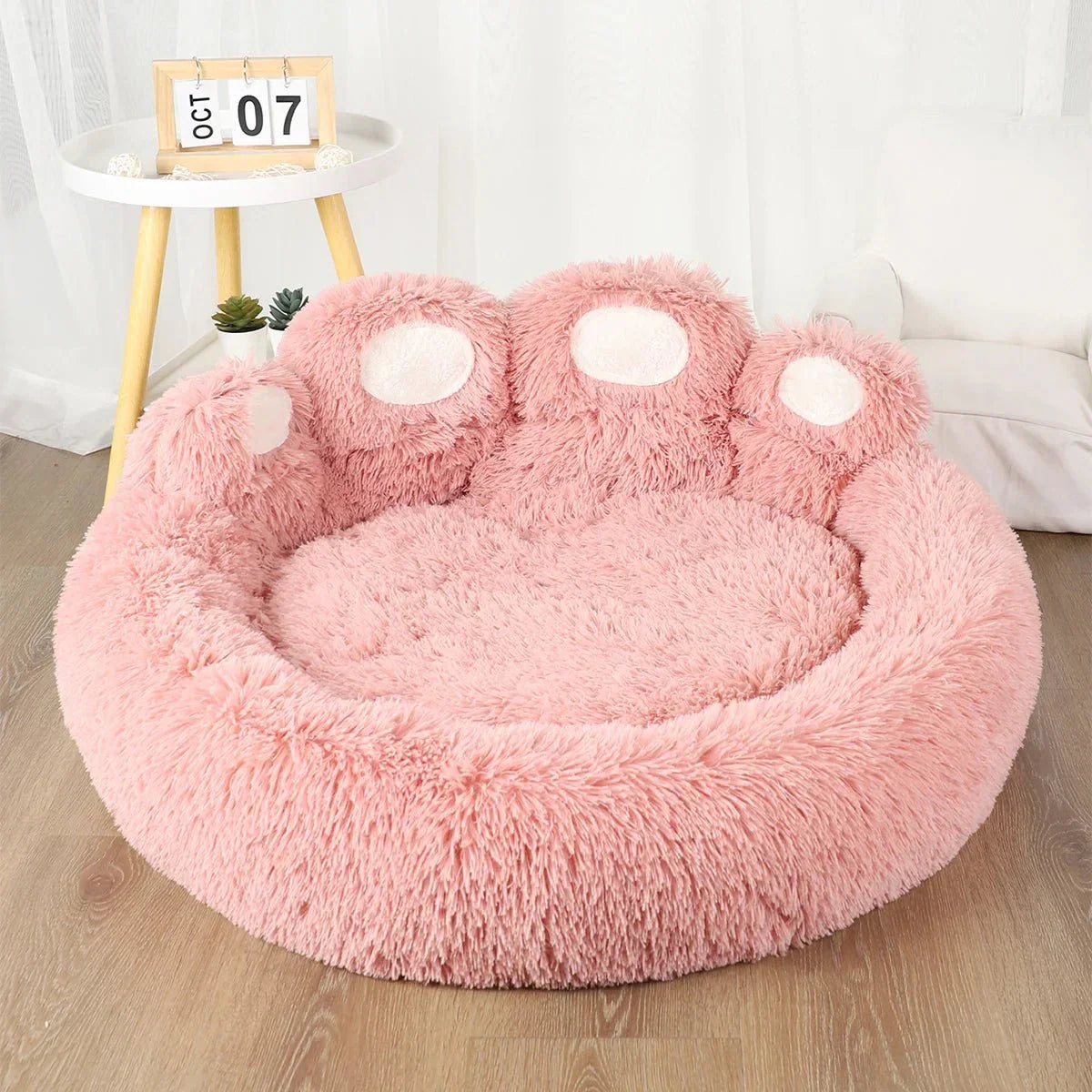 PawDream™ Orthopädisches Fluffy Hundebett | Extra Weich Plüsch | Gelenkschonend | Anti-Rutsch | 4 Größen