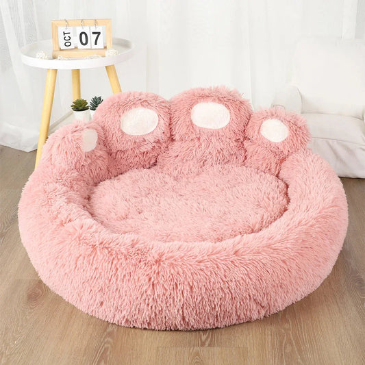 PawDream™ Orthopädisches Fluffy Hundebett | Extra Weich Plüsch | Gelenkschonend | Anti-Rutsch | 4 Größen