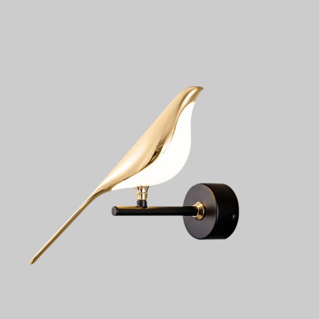 Avireo Lumis | dekorative LED-Wandlampe im Vogel-Design