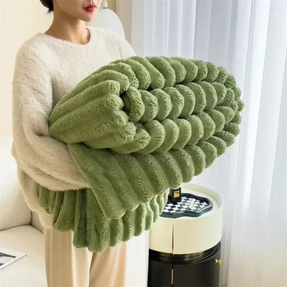 NordPlush | Extra große Plüschdecke, weich & warm für Sofa & Schlafzimmer