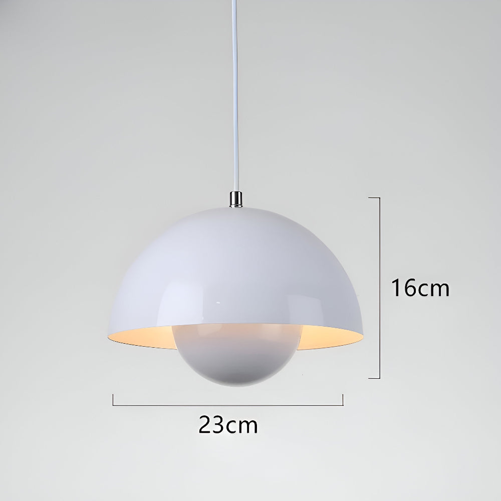 DomeBud Lampe | Dekorative Hängelampe in Blumentopf-Optik für modernes Wohnen