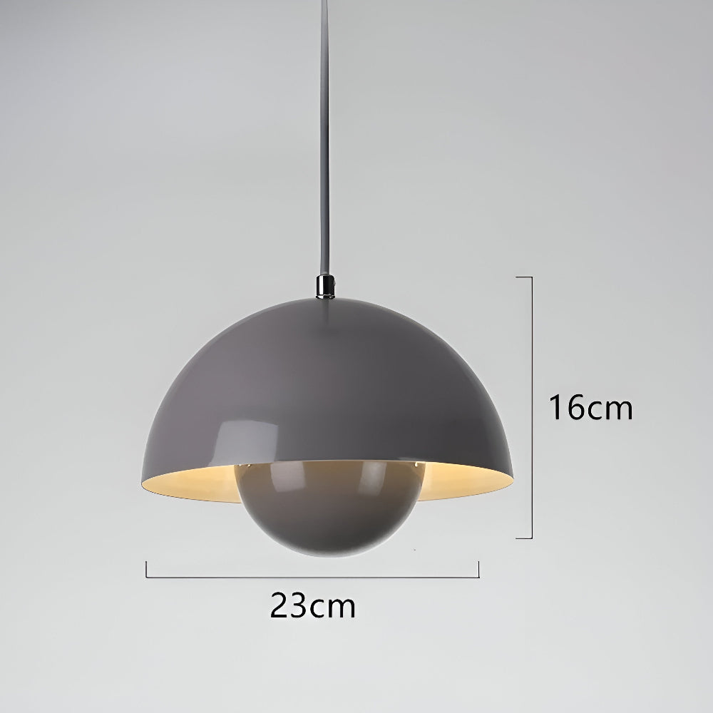 DomeBud Lampe | Dekorative Hängelampe in Blumentopf-Optik für modernes Wohnen