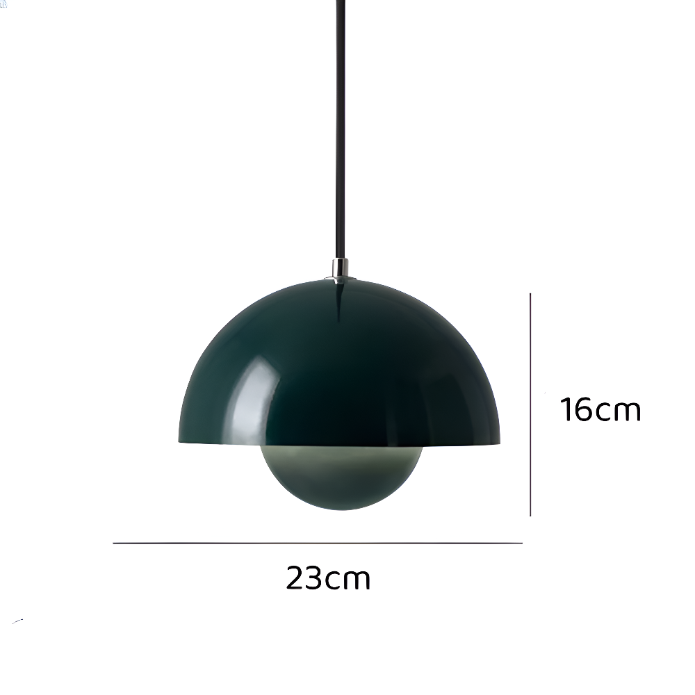 DomeBud Lampe | Dekorative Hängelampe in Blumentopf-Optik für modernes Wohnen