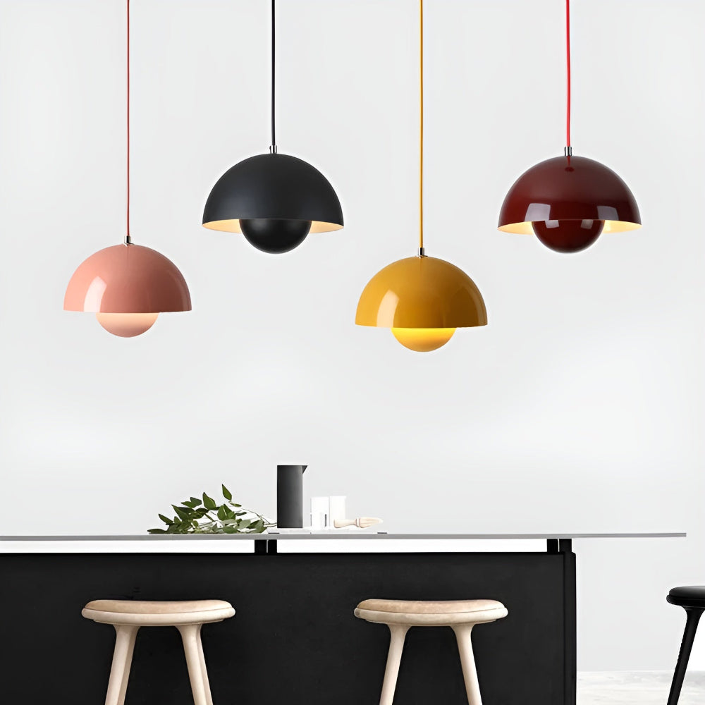DomeBud Lampe | Dekorative Hängelampe in Blumentopf-Optik für modernes Wohnen