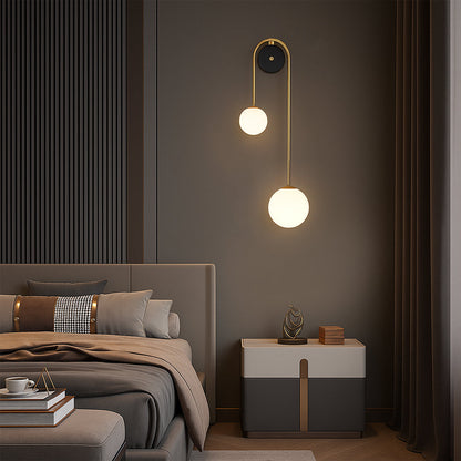 Florania – Elegante Wandlampe mit Bogenförmigem Design