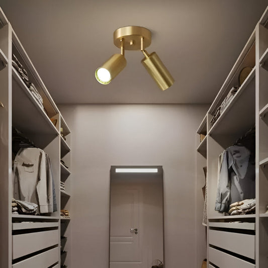 Brassora Zen | LED Deckenleuchte aus gebürstetem Messing