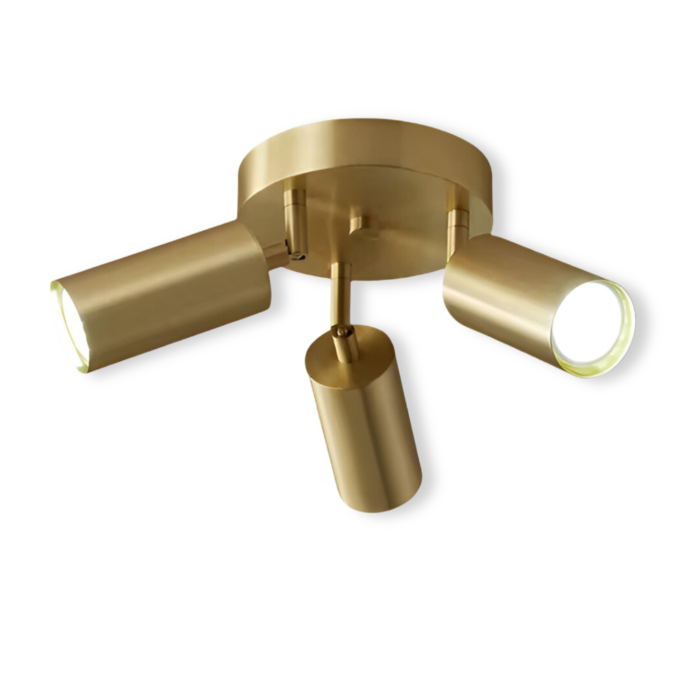 Brassora Zen | LED Deckenleuchte aus gebürstetem Messing