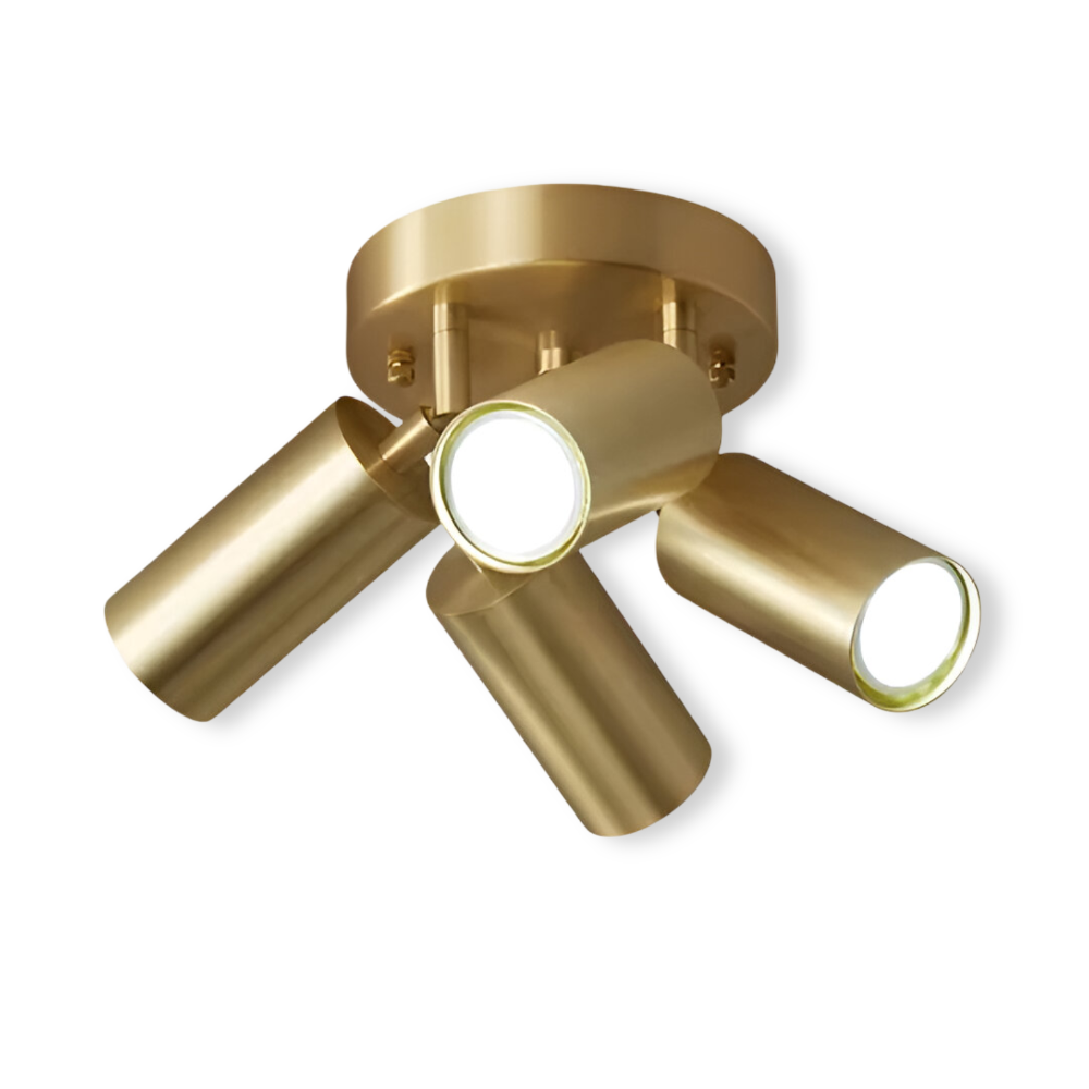 Brassora Zen | LED Deckenleuchte aus gebürstetem Messing