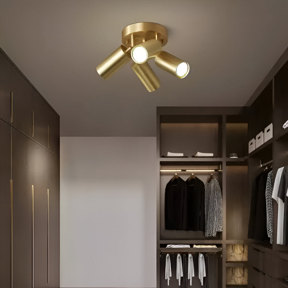 Brassora Zen | LED Deckenleuchte aus gebürstetem Messing