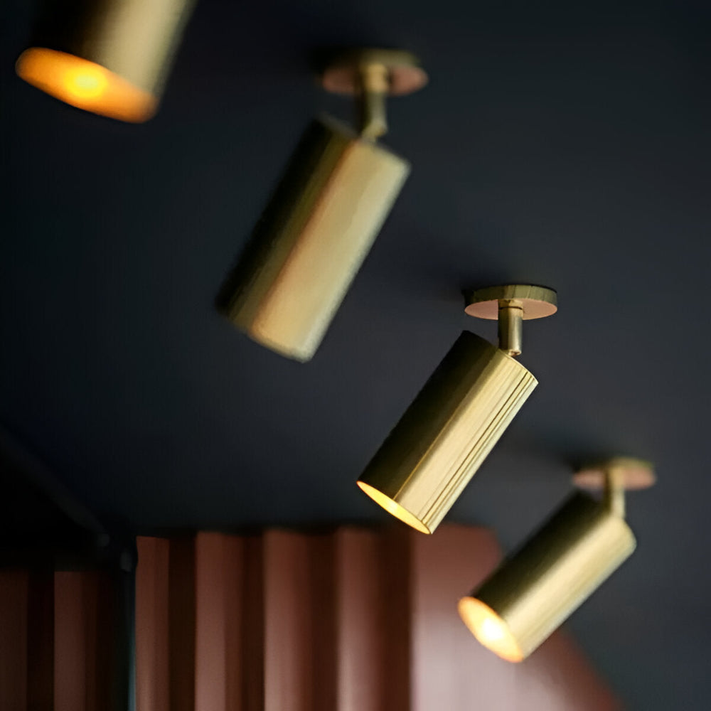 Brassora Zen | LED Deckenleuchte aus gebürstetem Messing
