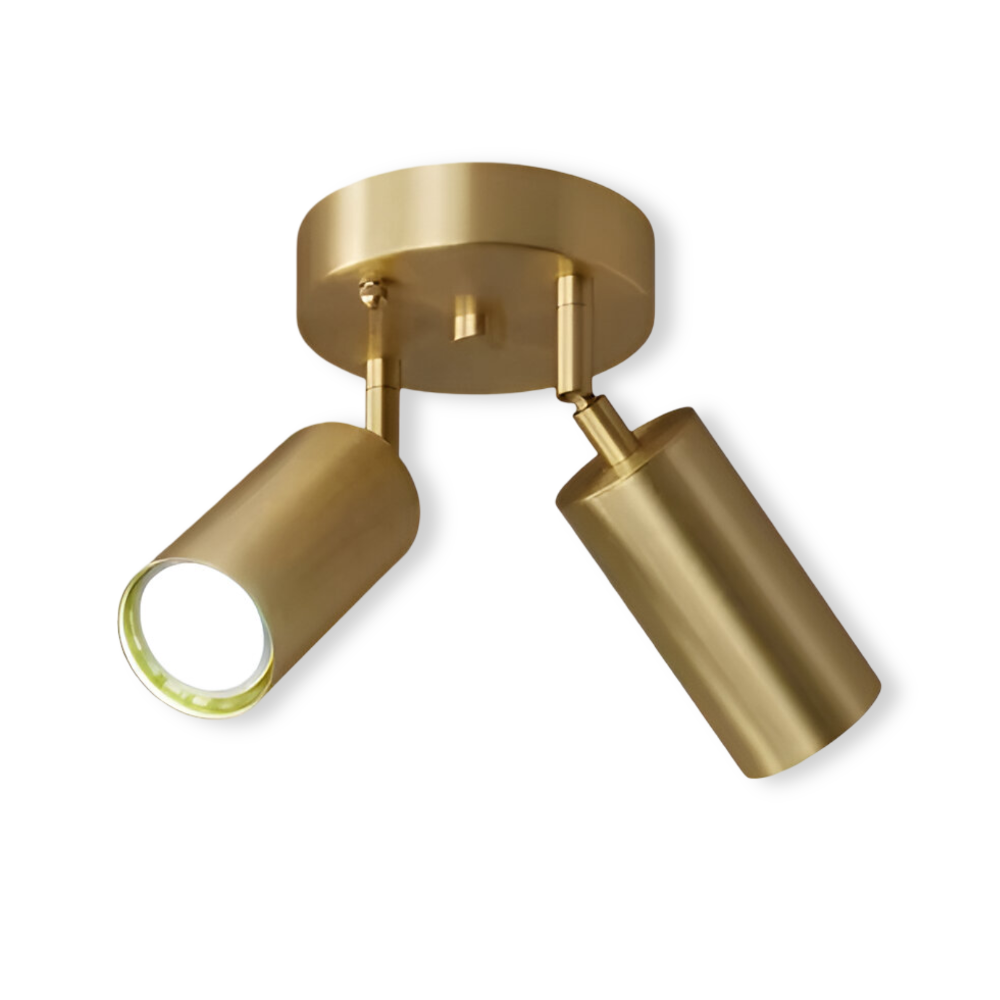 Brassora Zen | LED Deckenleuchte aus gebürstetem Messing