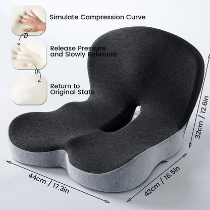 ErgoComfort Pad – Ergonomisches Memory Foam Sitzkissen für optimalen Komfort