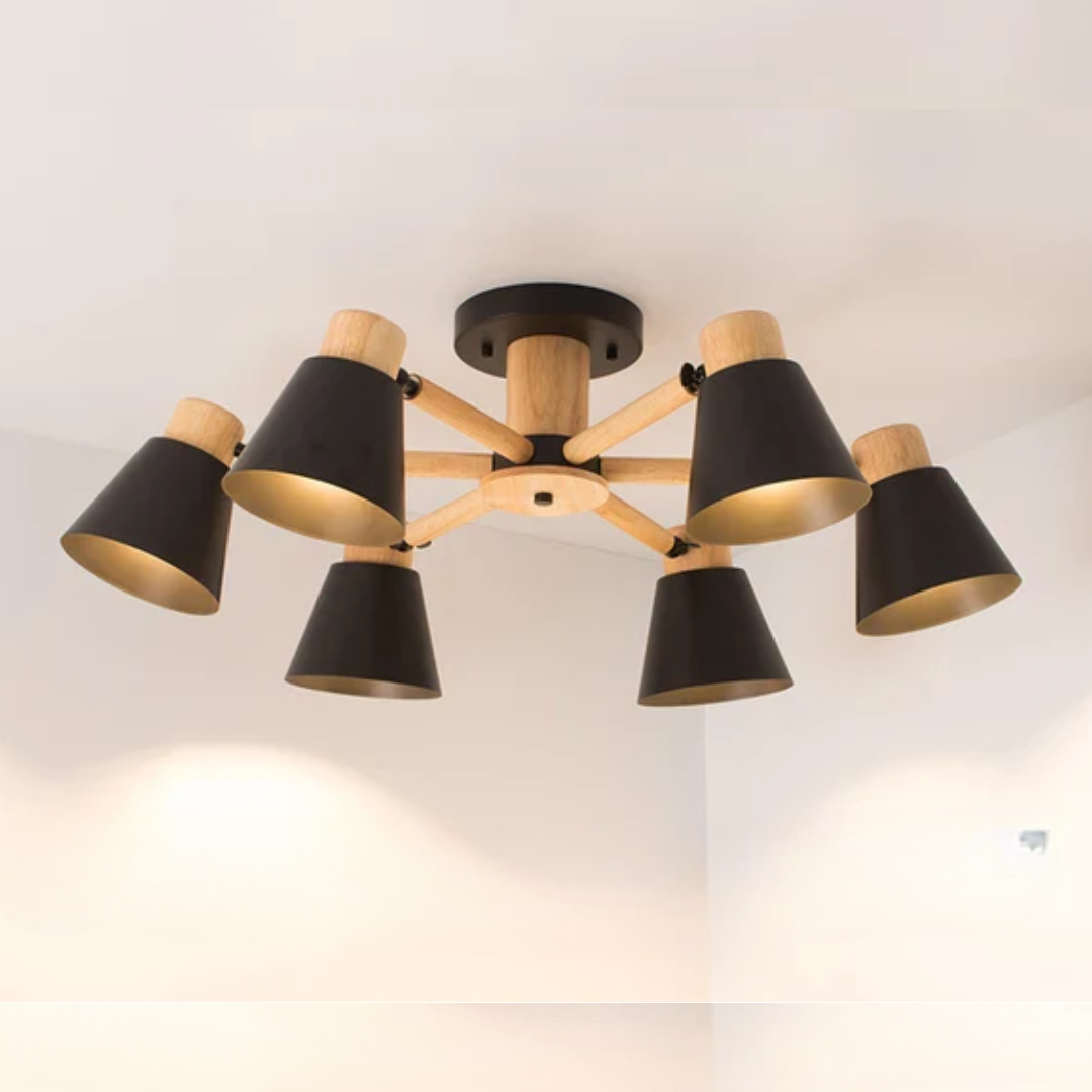 Fivra Arc | Schlanke LED Deckenleuchte mit modernem Bogenprofil