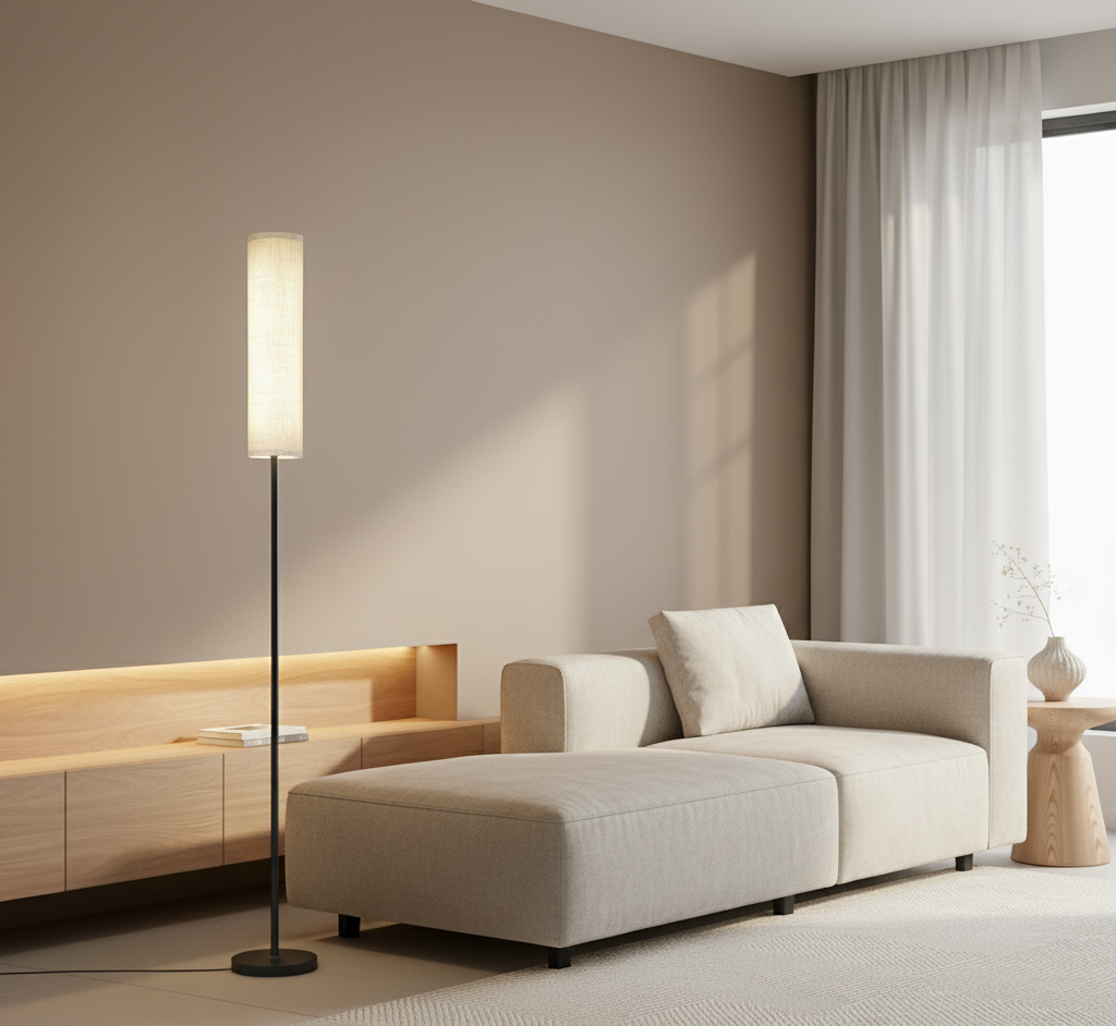 Lumivelo Alto | regulowana lampa stojąca LED z pilotem, 170 cm wysokości