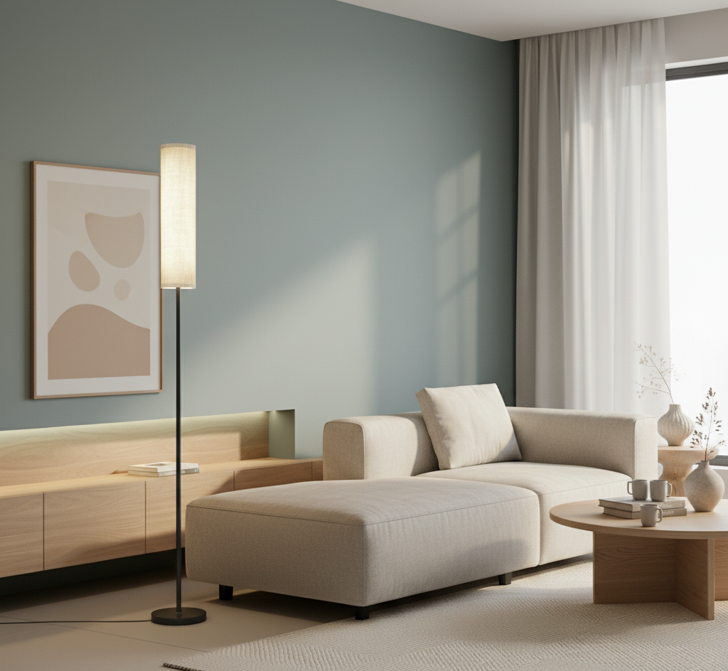 Lumivelo Alto | regulowana lampa stojąca LED z pilotem, 170 cm wysokości