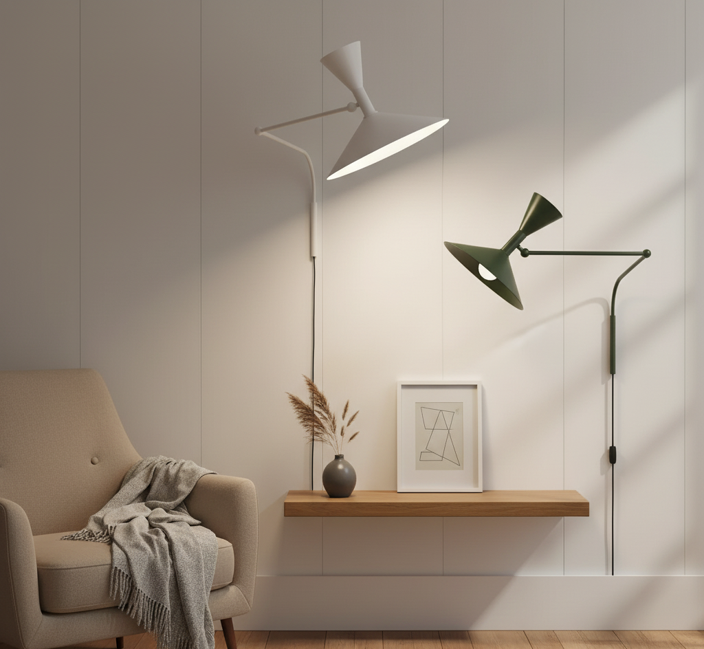 Orrin Vey | Minimalistyczna lampa ścienna LED z aluminium